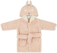 Trixie bata de baño infantil algodón 1-2 años Mrs. Rabbit con capucha