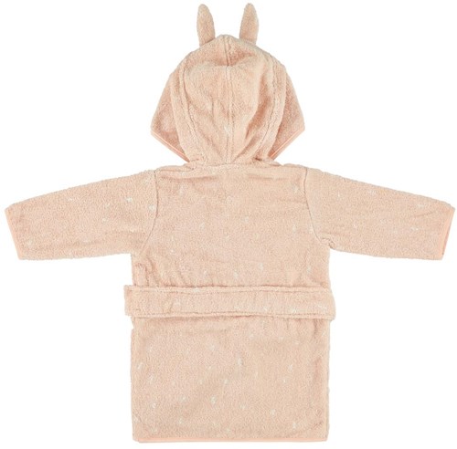 Trixie bata de baño infantil algodón 1-2 años Mrs. Rabbit con capucha-2