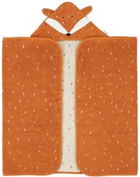 Trixie capa de baño algodón orgánico Mr. Fox 70x130cm - toalla suave bebé
