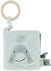Trixie libro sensorial para carrito juguete bebé Mr. Shark azul