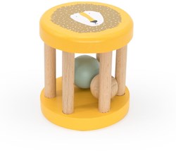 Trixie sonajero de madera juguete para bebé - Mr. Lion - Madera FSC - Amarillo