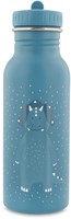 Trixie botella de agua acero inoxidable 500ml - Mr. Triceratops - cantimplora infantil dinosaurio azul