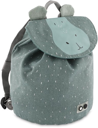 Trixie mochila infantil MINI Mr. Hippo impermeable bolsa escolar verde-3