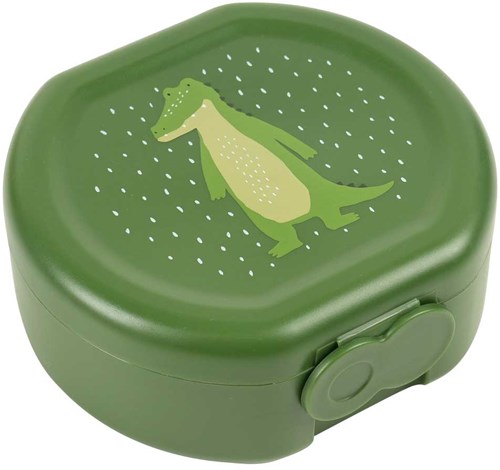 Trixie set de cajas para snacks con clip - Mr. Alligator - 2 unidades - Sin BPA - Niños-2