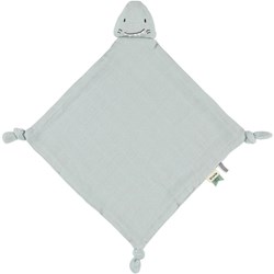 Trixie mantita de apego bebé Mr. Shark algodón orgánico gris
