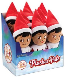 Elf On The Shelf muñeco de peluche niño-niña 30cm - juguete navideño