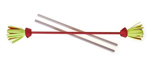 Eureka set palo flor de malabares rosa - Juguete Acrobat para niños