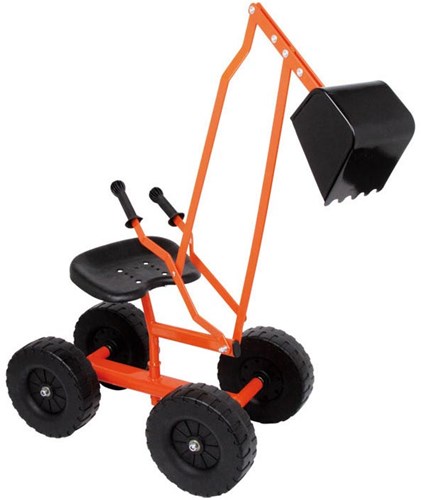 Small Foot excavadora juguete con ruedas para arenero y jardín-2