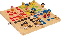 Small Foot juego de mesa ludo isla pirata de madera para niños FSC madera-2