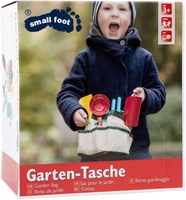 Small Foot bolsa de jardinería con herramientas - set de juguete infantil 8 piezas