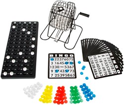 Small Foot juego de bingo - Bombo de bingo con accesorios y cartones