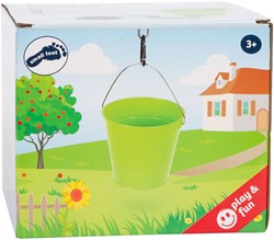 Small Foot - Cubo de Juguete con Polea y Cuerda para Diversión al Aire Libre
