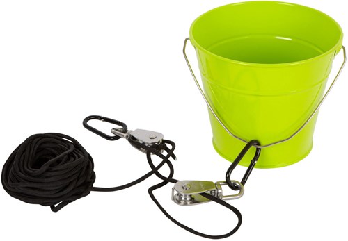 Small Foot - Cubo de Juguete con Polea y Cuerda para Diversión al Aire Libre-2