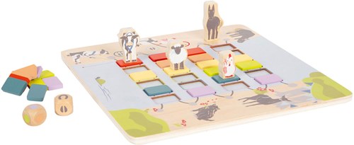 Small Foot juego de puente de madera animales - juego de mesa cooperativo niños-2