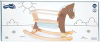 Small Foot caballo balancín juguete de madera con asiento y aro de seguridad