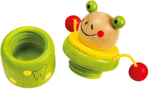 Small Foot caja de dientes de leche de madera animales - set de 4 contenedores-2
