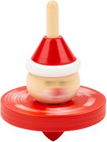 Small Foot peonza de madera juguete navideño - peonza de Navidad de madera para niños-2