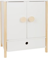 Small Foot armario de madera para muñecas Little Button con perchas - mueble para muñecas-3