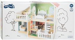 Small Foot casa de muñecas de madera Urban Villa con muebles y terraza, 9 piezas