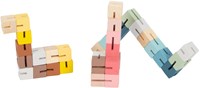 Small Foot puzzle de madera Puzzle Serpiente Mágica juguete colorido-3