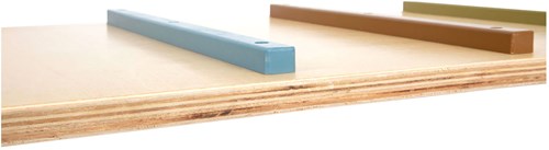 Small Foot estructura de escalada de madera tobogán 3en1 aventura multicolor juguete-3