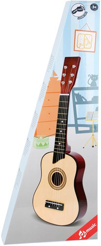 Small Foot guitarra clásica de madera - instrumento musical de juguete 65cm