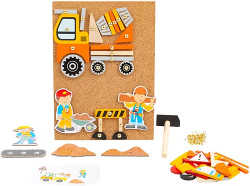 Small Foot juego de martillo obra - set creativo de construcción juguete-3