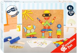 Small Foot juego de martillo con ejemplos y piezas de madera 223 piezas