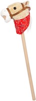 Small Foot caballo de palo de madera Rocky - caballo de juguete con sonido 80cm-3