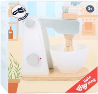 Small Foot batidora de juguete de madera blanca para cocina infantil - desde 3 años