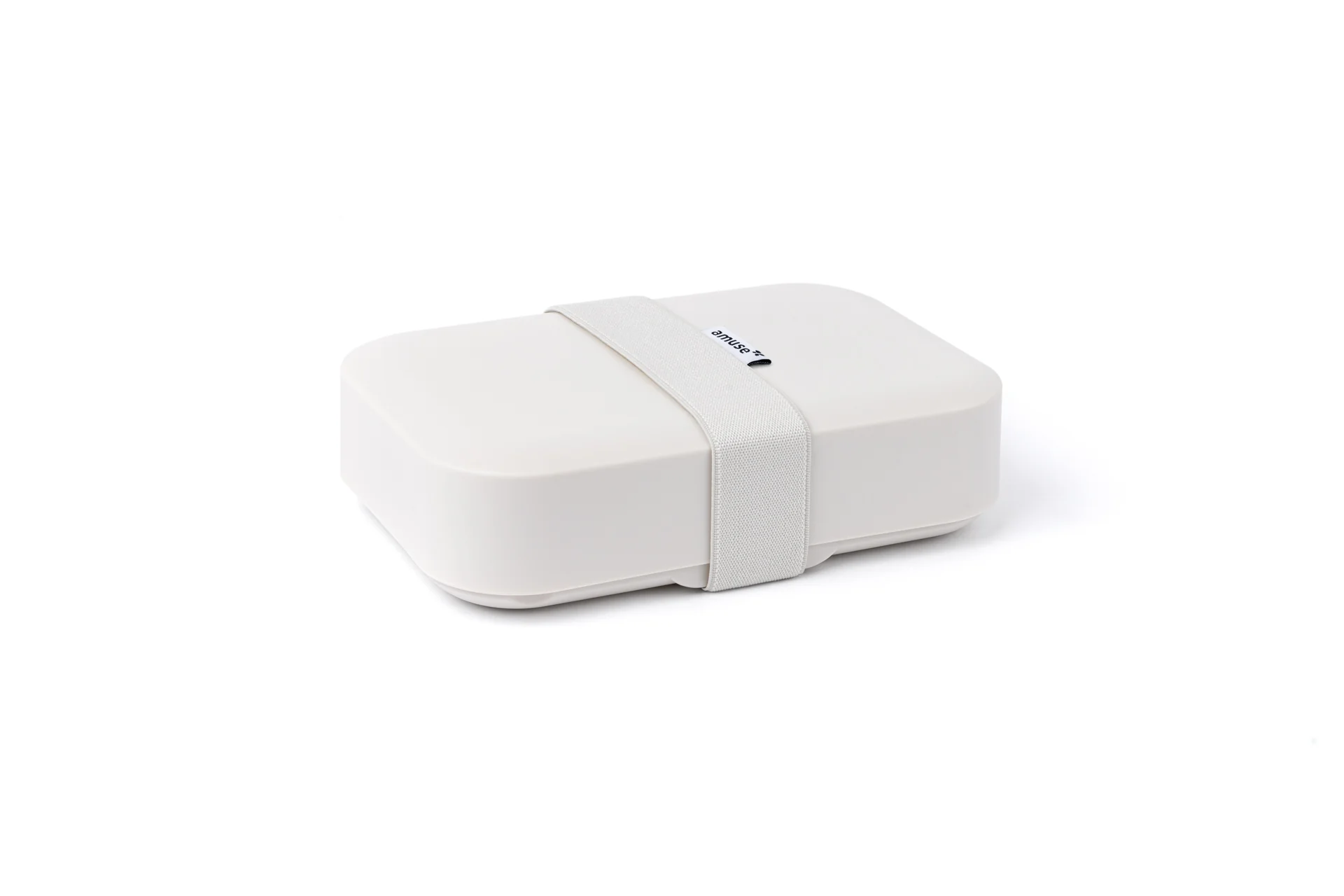 Amuse lunchbox fiambrera mediana - ajustable - sin BPA - color oat