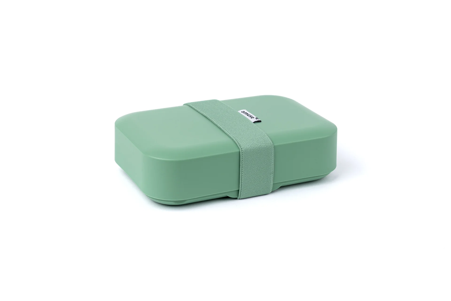Amuse lunchbox fiambrera mediana - sage - ajustable - sin BPA - verde