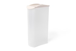 Amuse caja de almacenamiento dispensador 2500ml - transparente - apilable