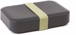 Amuse fiambrera plástico reciclado gris - caja almuerzo sostenible 900ml
