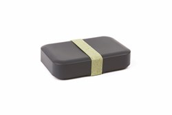 Amuse fiambrera plástico reciclado gris - caja almuerzo sostenible 900ml