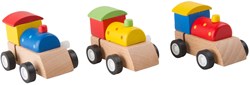 Small Foot tren de madera a cuerda FSC locomotora juguete por pieza