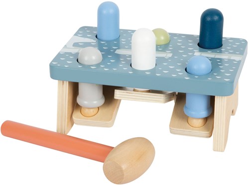 Small Foot banco de martillo de madera Arctic FSC juguete motriz 2 piezas