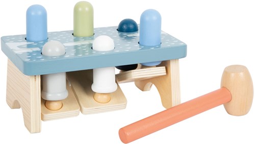 Small Foot banco de martillo de madera Arctic FSC juguete motriz 2 piezas-2