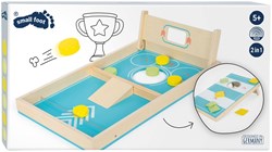 Small Foot - Juego de lanzamiento de madera 2en1 jardín cornhole sling puck