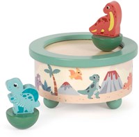 Small Foot caja de música de madera dinosaurio - juguete infantil certificado FSC-2