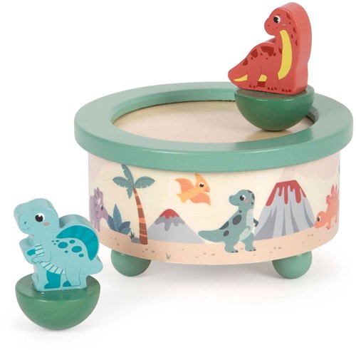 Small Foot caja de música de madera dinosaurio - juguete infantil certificado FSC-2