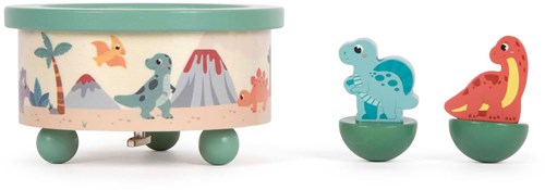 Small Foot caja de música de madera dinosaurio - juguete infantil certificado FSC-3