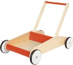 Small Foot andador de madera cobre rojo - correpasillos para niños