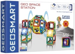 GeoSmart juguete de construcción magnético Estación GeoSpace 70 piezas estación espacial