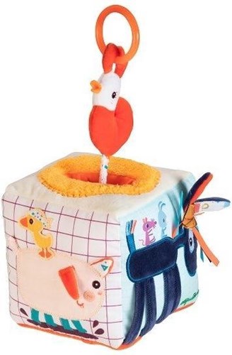 Lilliputiens cubo de actividades granja con sonidos y mordedor - juguete educativo-2