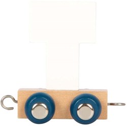 Small Foot tren de letras de madera Polar T - juguete educativo decoración