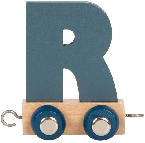 Small Foot tren de letras de madera juguete Polar R - decoración habitación infantil