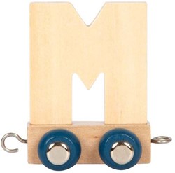 Small Foot tren de letras de madera Polar - tren de juguete de madera M