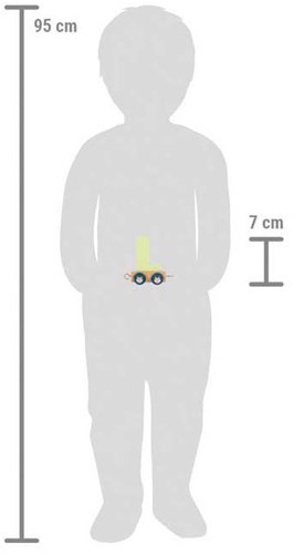 Small Foot tren de letras de madera Polar L - juguete educativo tren-2