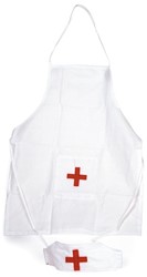 Egmont Toys Delantal de enfermera con gorro 54x44 cm